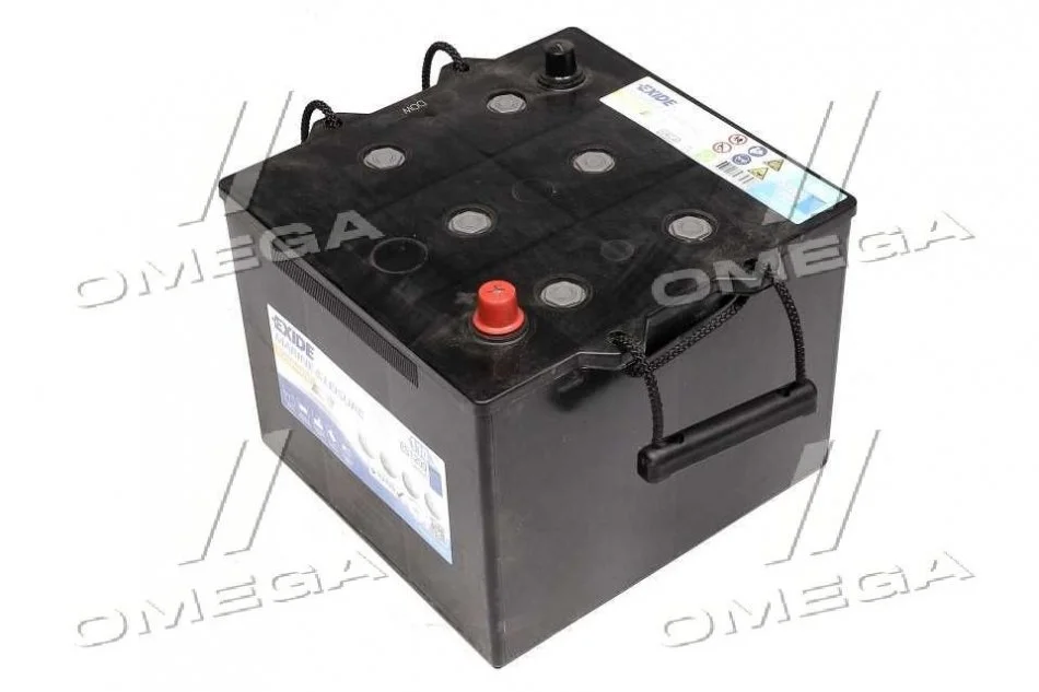 Аккумулятор 110Ah-12v Exide EQUIPMENT GEL (286х269х230), клеммы по диагонали, EN1200 гелевый EXIDE ES1200 (фото 1)