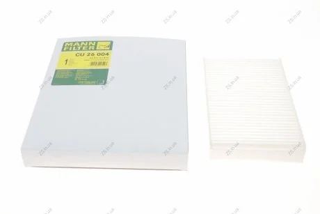 Фильтр салона ВАЗ 2121, 2123, 1117-1119 (выр-во MANN) MANN-FILTER CU26004