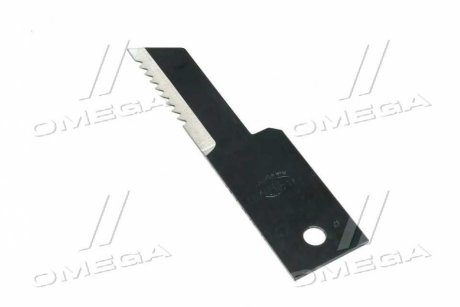 Нож измельчителя не двигается. NH/JD зуб.198х50/32х3 d=10,5(/89516450/Z59033/HXE13024) RI.MA 322291650