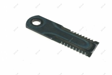 Нож измельчителя подвижный Case/NH CX8080/CR9080, 173х50х5, d=20,5 зубчатый RI.MA 87318316