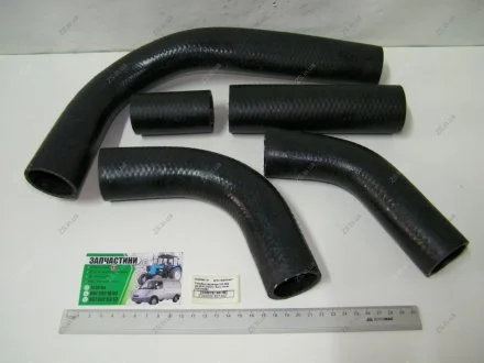 Патрубок радіатора ГАЗ 3302 (дв.4215) (компл. 5шт.) (МИКОЛАЇВ)) ZS 4215-1303000-ВЛ*