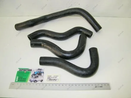 Патрубки обігрівача ГАЗ 3302 (дв.406) (компл. 4 шт.) РТІ Миколаїв ZS 406-8101000-05