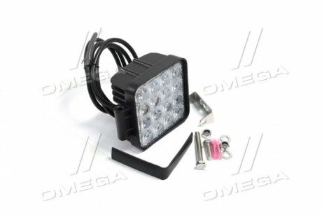 Фара LED квадратна 48W, 3071lm, 108x135x72мм, вузький промінь 9-32V (Febi) FEBI BILSTEIN 104002