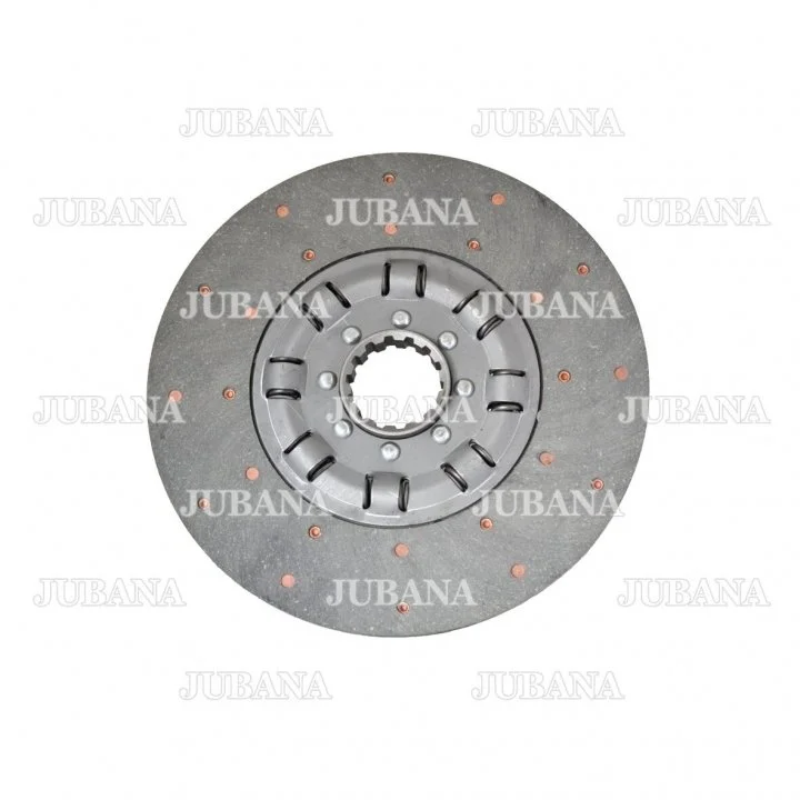 Диск зчеплення ведений ДТ 75 (А-41, 14 шлиц.) (м\'який) (ТМ JUBANA) Jubana А52.21.000-70 (фото 1)