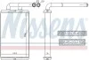 Радиатор обогревателя CHEVROLET CAPTIVA (2007) (выр-во) Nissens 73676 (фото 1)