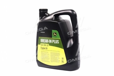 Олія моторна JD BREAK-IN Plus 10W-30, обкатувальна (Каністра 5л))) JOHN DEERE VC22939-005L (фото 1)