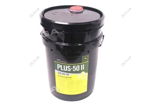 Масло моторне JD Plus 50 II 5W-40 (VC50005-20) (Каністра 20л))) (John Deere) JOHN DEERE VC50003-020L (фото 1)