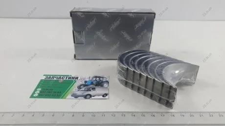 Вкладиші шатунні 0,75 ГАЗ 2410,3302 Газель,Соболь,Газель NEXT,Бізнес,Волга,УАЗ дв.402,4215,4216,4213,Evotech 2,7 Rider ВК-24-1000104-ЕР