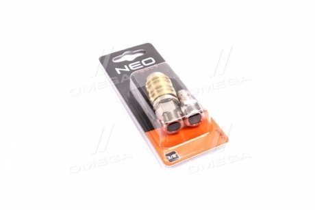 Швидкознімна муфта для компресора зі штуцером M 3/8" NEO 12-646 (фото 1)