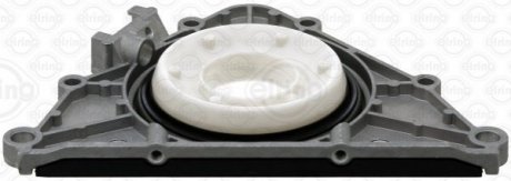 Сальник двигуна задній з корпусом BMW M57D30 90X140/210X20 PTFE Elring 272.091