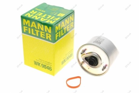 Фільтр паливний FORD 1.4-1.6 TDCI 08-, VOLVO 1.6 D2 10- (MANN) MANN-FILTER WK9046