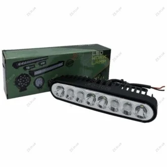 Фара робоча LED 24W/60 (8x3W/гібридний промінь, прямокутний корпус)) 1620 lm -1028 (GF-008ZXBD) JFD JFD-1028 (GF-008ZXBD)