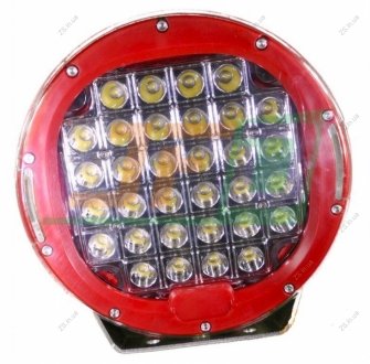 LED Фара робоча 96W/30 (32x3W/вузький промінь, круглий корпус) 7040 lm -1060 (GF-032Z03) JFD JFD-1060 (GF-032Z03) (фото 1)