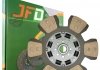 Диск сцепления ведомый МТЗ (сегментний з мет/керам на гумових пружинах) JFD 85-1601130-А (мет/керам) (фото 1)