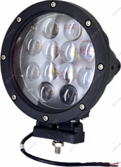 LED Фара робоча 60W/30 (12x5W/вузький промінь, круглий корпус) 5280 lm 453701057 Jubana 453701057 (JFD-1057) (фото 1)