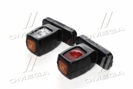 Фонарь габаритный 24V LED (трехцветный прямой мини)) Tempest TP 005-06