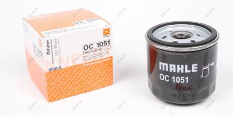 Фильтр масляный двигателя FORD FOCUS I, II, III 98-, FIESTA IV, V, VI 96- (выр-во KNECHT-MAHLE) Knecht/Mahle OC1051