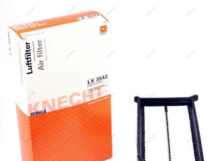 Фільтр повітряний RENAULT LOGAN II, DUSTER II 0.9-1.2 TCE, 1.5 DCI 13- (KNECHT-MAHLE) Knecht/Mahle LX3542