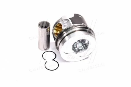 Поршень с кольцами VAG 80.00 1.9TDI AXC/AXB/ASZ/ARL T5 03- (CYL 1-2) TRAPEZ (выр-во Mahle) Knecht/Mahle 030 86 02