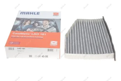 Фільтр салону VW GOLF V, VI 03-, SKODA OCTAVIA II 04-13 CareMetix (KNECHT-MAHLE) Knecht/Mahle LAO181