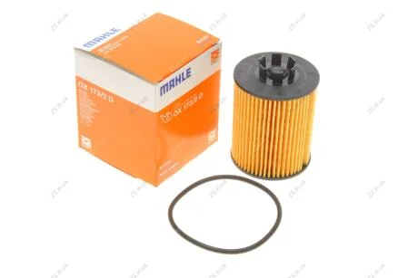 Фільтр масляний двигуна OPEL ASTRA G, H 98-, CORSA D, B, C 96- (KNECHT-MAHLE) Knecht/Mahle OX173/2D