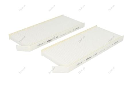 Фильтр салона OPEL MOVANO, RENAULT KANGOO 08- (2шт.) (выр-во KNECHT-MAHLE) Knecht/Mahle LA468/S