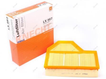 Фильтр воздушный BMW M5 5.0 04-10, левая сторона (выр-во KNECHT-MAHLE) Knecht/Mahle LX987