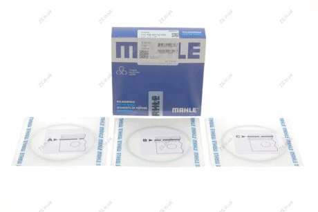 Кольца поршневые FORD 2,0TDi 86,00 2,00 x 2,00 x 2,00 mm (выр-во Mahle) Knecht/Mahle 013 RS 00114 0N0