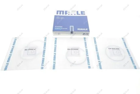 Кольца поршневые FORD 91,30 2,0 OHC -93 1,6 x 2,0 x 4,0 (выр-во Mahle) Knecht/Mahle 014 22 N1