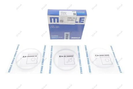 Кольца поршневые PSA 85,00 DW10/DW12 2,0D/2,2D 3,5x2x3 (выр-во Mahle) Knecht/Mahle 039 99 N0