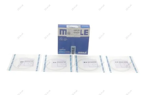 Кольца поршневые VAG 81,51 AEK/AFT/AHL 1,2/1,5/2,0 (выр-во Mahle) Knecht/Mahle 033 01 N2