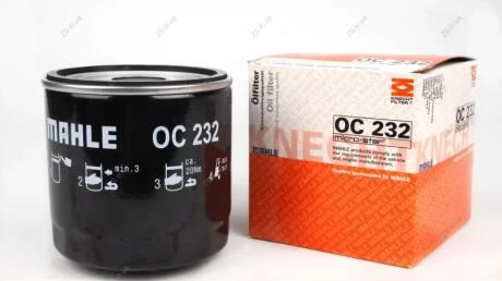 Фільтр масляний двигуна TRANSIT (Knecht-Mahle) Knecht/Mahle OC232