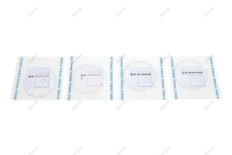 Кольца поршневые OPEL 80,00 C16NZ/SE/LZ (выр-во Mahle) Knecht/Mahle 011 08 N2