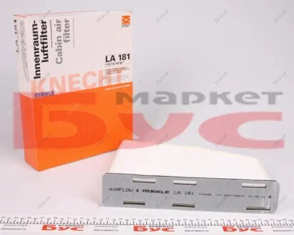 Фільтр салону AUDI, VW, SKODA (Knecht-Mahle) Knecht/Mahle LA181