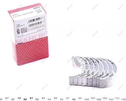 Вкладыши шатунные OPEL PL STD 2,0 (выр-во Mahle) Knecht/Mahle 011 PS 19225 000