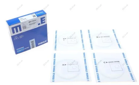 Кольца поршневые OPEL 80,50 X18XE1/Z18XE/Z18XEL (выр-во Mahle) Knecht/Mahle 012 02 N0