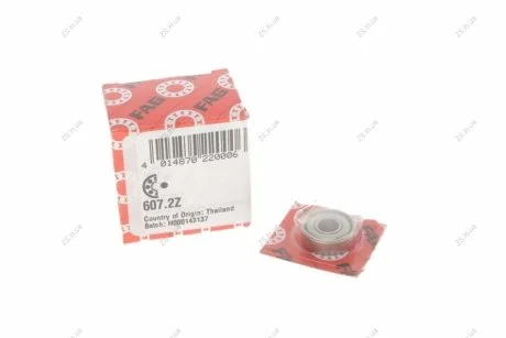 Подшипник миниатюрный FAG 607-2Z