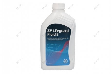 Масло трансмиссионное LIFEGUARDFLUID 8 - 1л ZF S671.090.312