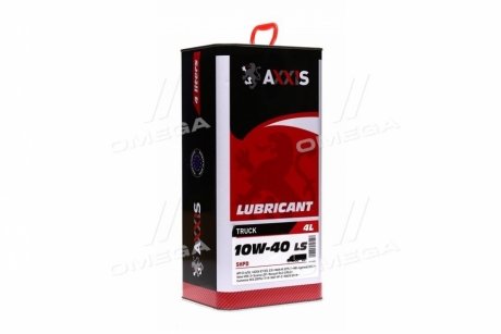 Масло моторное. TRUCK 10W-40 LS SHPD (Канистра 4л) AXXIS AX-2051