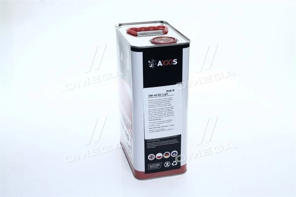 Олія моторна. 10W-40 DZL Light (Каністра 4л))) AXXIS AX-2039 (фото 1)