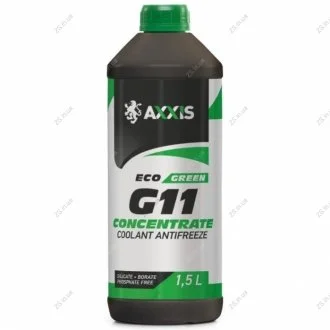 Антифриз концентрат ECO-80C GREEN G11 1,5л <> AXXIS AX-P999-G11Gr ECO1,5