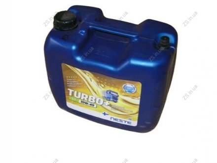 Масло моторное 10W-40 синтетическое Turbo+ S3 20л NESTE Neste Turbo+ S3 10W-40 20