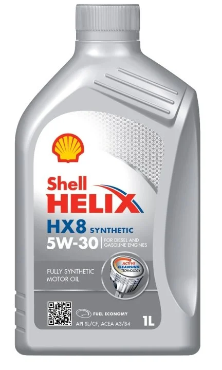 Олива моторна SHELL Helix HX8 ECT C3+OEM 5W-30 (Каністра 1л) Shell 550048140 (фото 1)