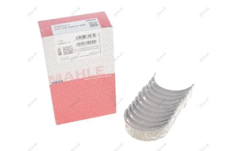 Вкладиші корінні RENAULT HL 0,25 1,8/2,0/1,9D/TD 98 - без замка (Mahle) Knecht/Mahle 021 HS 20012 025