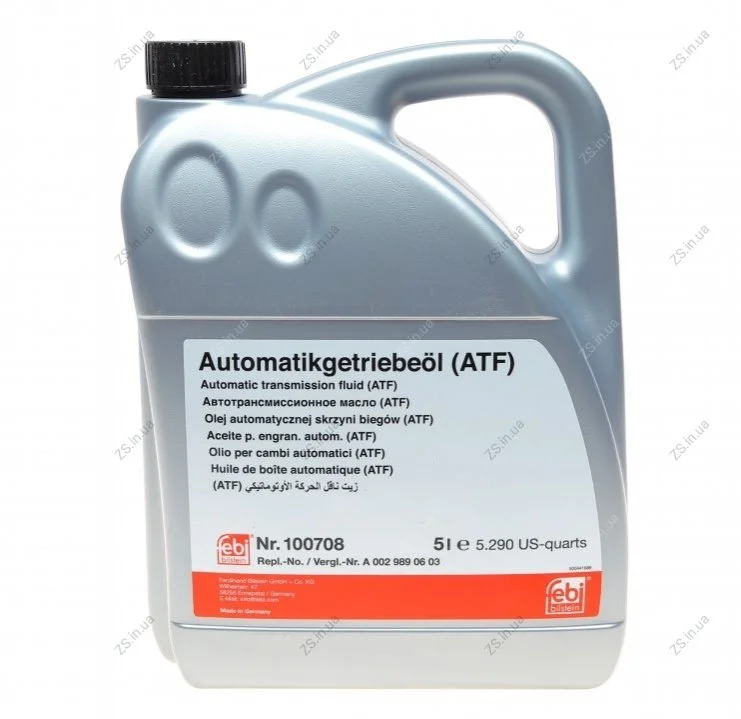 Масло трансмиссии. FEBI ATF MB 236.17 MB 236.16 (Канистра 5л) FEBI BILSTEIN 100708 (фото 1)