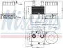 Радіатор масляний FORD CONNECT (2002) в зборі Nissens 90706 (фото 1)
