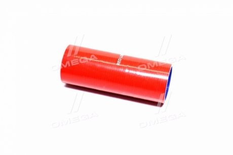 Патрубок радіатора Супер МАЗ нижній (СИЛІКОН червоний, D=60 мм, L=180 мм) RED LORRY 6422-1303025-01 (фото 1)