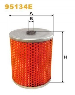 Елемент фільт. палив. МТЗ, ЗІЛ 5301 (ЭФТ-75А-1117040А) (Wix-Filtron) WIX FILTERS 95134E