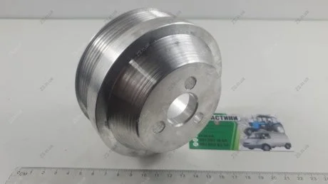 Шкив водяного насоса ГАЗ-3110,3302 Газель, Волга (ЗМЗ-405,406,409) (алюминий) ZS 406.1308025-14