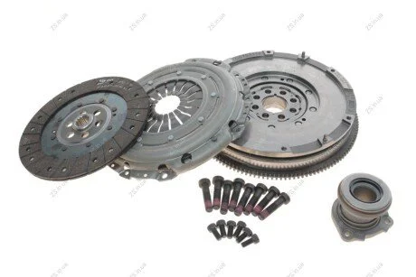 Сцепление + маховик OPEL ASTRA H, COMBO, CORSA C, MERIVA A, 03-10 (Выр-во) Valeo 837437